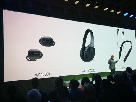 IFA 2017 : Sony étend sa gamme de casques et écouteurs à annulation de bruits