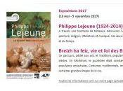 Galerie cloître Anne-d’Auray exposition Philippe LEJEUNE jusqu’au Novembre 2017