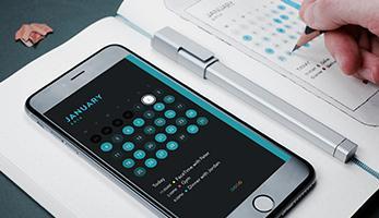 Timepage, le calendrier de Moleskine sur iPhone passe au glisser/déposer