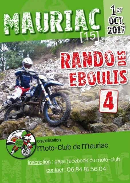Rando des éboulis du MC de Mauriac (15), le 1 octobre 2017