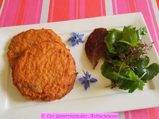 Galettes aux pommes de terre et aux pois chiches (Vegan)