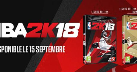 NBA 2K18 est disponible !
