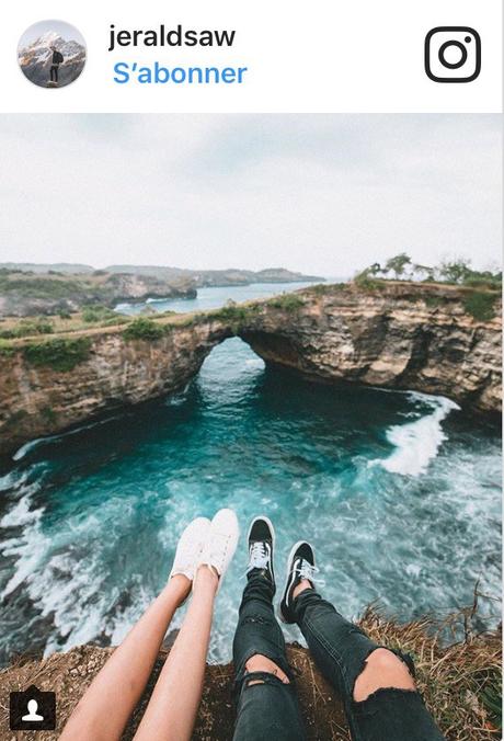 Instagram et le « selfie de falaise »