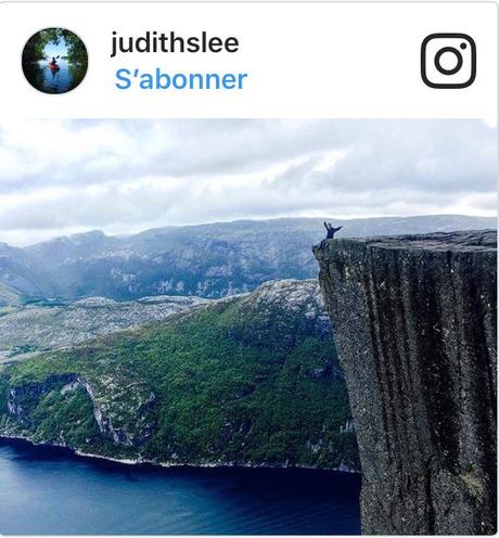 Instagram et le « selfie de falaise »