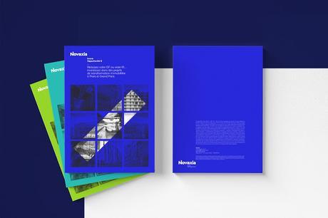 Création de la nouvele identité visuelle de Novaxia par Be Dandy