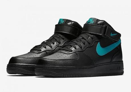 Nike Air Force 1 High Black Leather