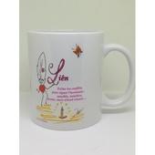 Mug Prénom dessin original Lily la Plume