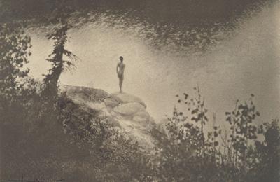 Figure in the landscape