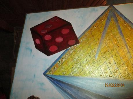 Hasard Culturel (130*100) réalisé par AURORE