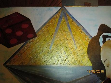 Hasard Culturel (130*100) réalisé par AURORE