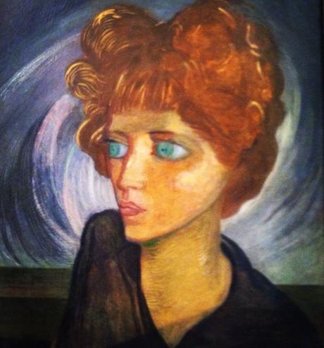 Peinture - Nahui Olin ou l'Art sous la braise - 1893-1978 Gerardo Murillo dit Dr ALT - Portrait de Nahiu Olin, 1929