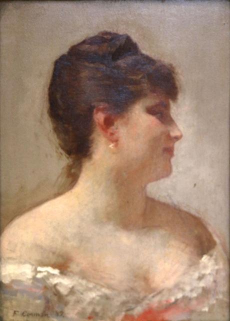 Peinture - Femmes, compagnes, maîtresses, modèles de peintres. Portraits Fernand Cormon - Portrait de Madame Cormon, 1887