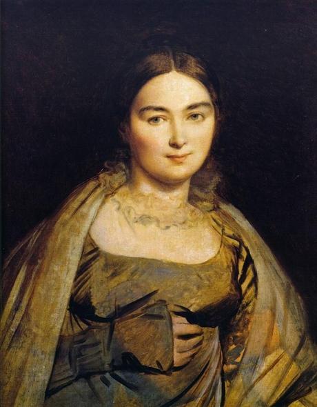 Peinture - Femmes, compagnes, maîtresses, modèles de peintres. Portraits Ingres - Portrait de Madeleine, première femme du peintre, 1814