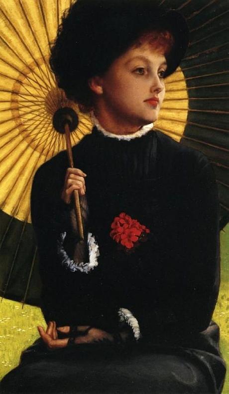 Peinture - Femmes, compagnes, maîtresses, modèles de peintres. Portraits James Tissot - Eté (Kathleen Newton, compagne du peintre), 1877