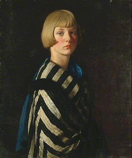 Peinture - Femmes, compagnes, maîtresses, modèles de peintres. Portraits Louis Ginnet - Mary Ginnet épouse du peintre, vers 1910
