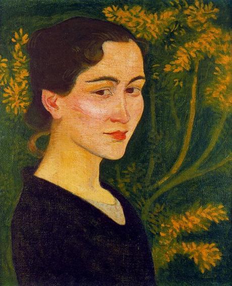 Peinture - Femmes, compagnes, maîtresses, modèles de peintres. Portraits Aristide Maillol - Portrait de Madame Maillol, 1895