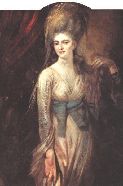 Peinture - Femmes, compagnes, maîtresses, modèles de peintres. Portraits Füslli - Portrait d'une jeune femme (Anna Landolt, maîtresse du peintre), 1781