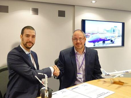 Liebherr-Aerospace signe un contrat avec la compagnie aérienne Flybe