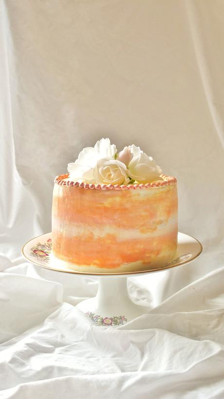 Layer Cake abricot amande