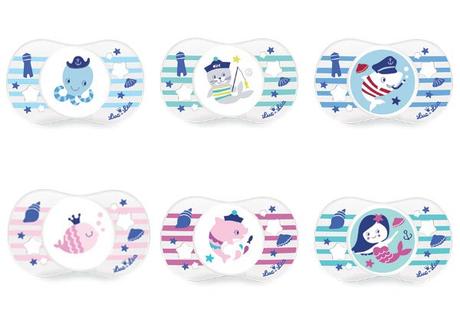 Nouvelle sucette Marins en edition limitée Luc et Léa