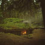 EVASION : La cabane suédoise perdu dans la foret depuis 200 ans