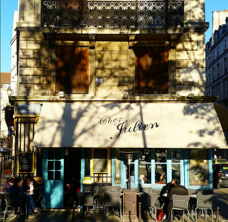 Restaurant chez Julien Paris Menu Vegan (Photo via Facebook @ChezJulienParis)