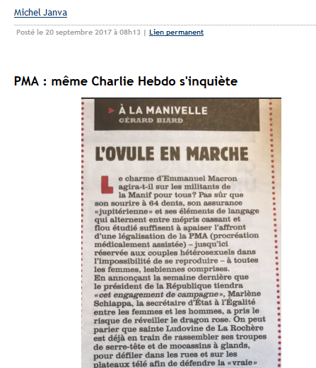 la fachosphère récupère #Charliehebdo #NotInMyName #PMA