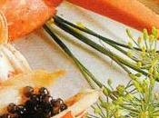 Homard grillé beurre salé, bouquet d’herbes fines sauce caviar