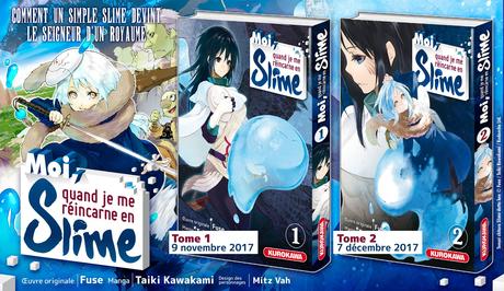 Le manga “Moi, quand je me réincarne en Slime” annoncé chez Kurokawa