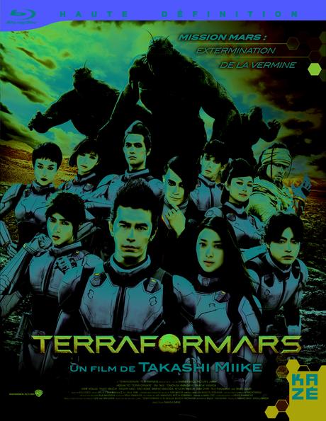 Le film live Terra Formars de Takashi MIIKE en vidéo chez Kazé