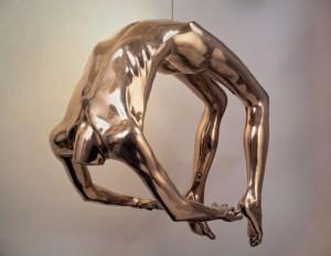 arch of hysteria 1993, polished bronze -  louise bourgeois photo: christopher burke