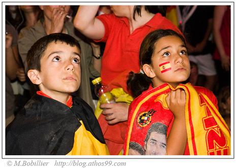 match Allemagne Espagne FanZone Euro 2008 Genève