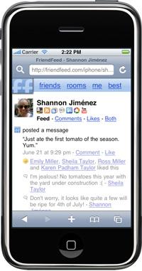 iphone-screenshot2 FriendFeed offre une version iPhone