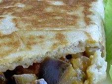 Crèpes turques fourrées légumes