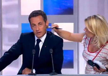 La vidéo off de Sarkozy a fuité
