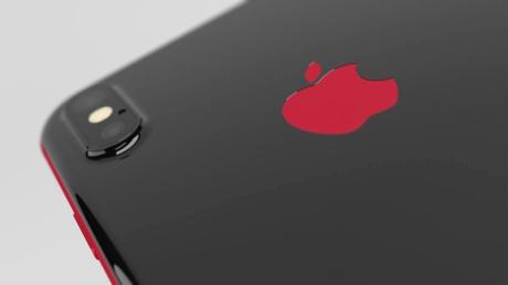 iphone x concept product red 1024x576 - iPhone X : une magnifique concept d'une version (PRODUCT)RED