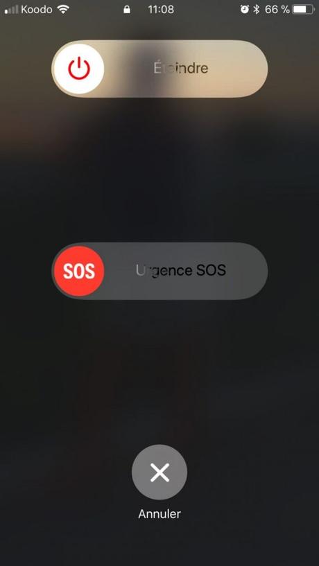 iPhone: Lancer un SOS et désactiver le TouchID / FaceID