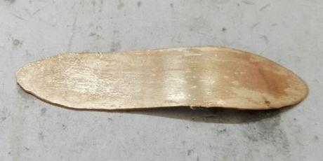 plaque d'or jaune 18k laminée pour la fabrication du cadenas