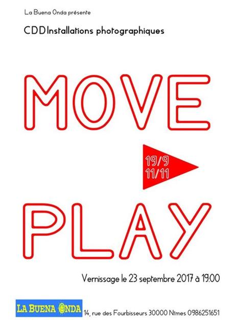 Nîmes – Vernissage Exposition MOVE to PLAY le 23 septembre