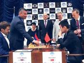 Finale coupe monde d'échecs Aronian Ding