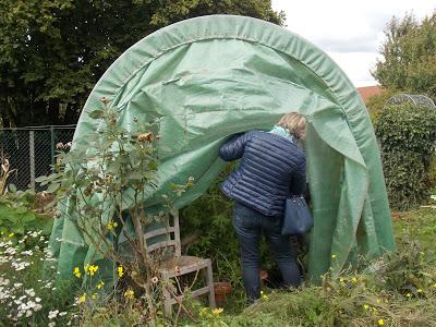 Visite de mon jardin organisée par la FREDON Nord-Pas-de-Calais lors de la formation des vendeurs en jardinerie
