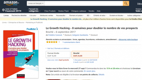 Ca y est ! Mon livre “Le Growth Hacking” est enfin disponible ! – Les coulisses de la publication d’un livre ! Ca y est ! Mon livre “Le Growth Hacking” est enfin disponible ! – Les coulisses de la publication d’un livre !