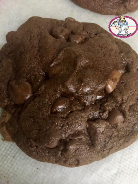 Cookies chocolat et coeur coulant Nutella