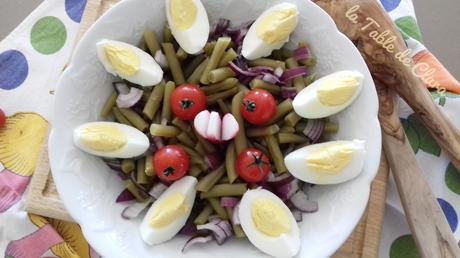 Salade haricots verts ( Partenariat Ederki )