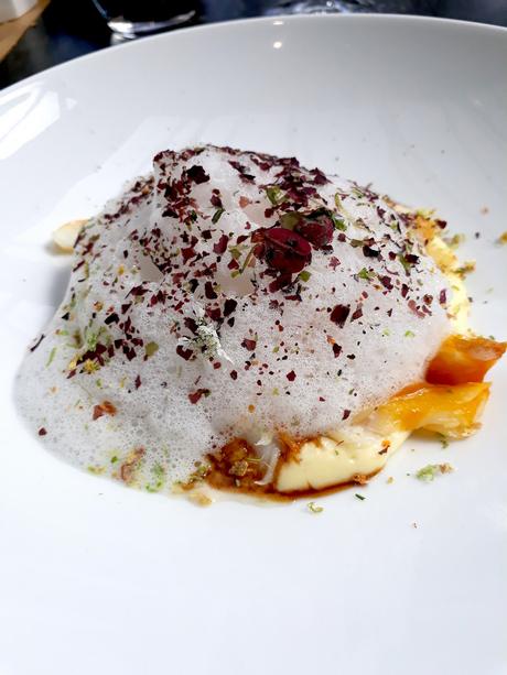 Effeuillé de haddock, émulsion polenta © Gourmets&Co