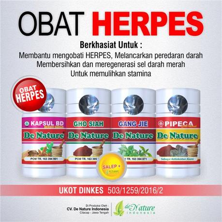 obat herpes basah