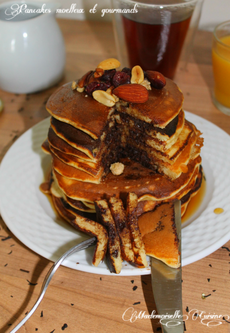 Pancakes moelleux et gourmands pour petit Brunch entre amis