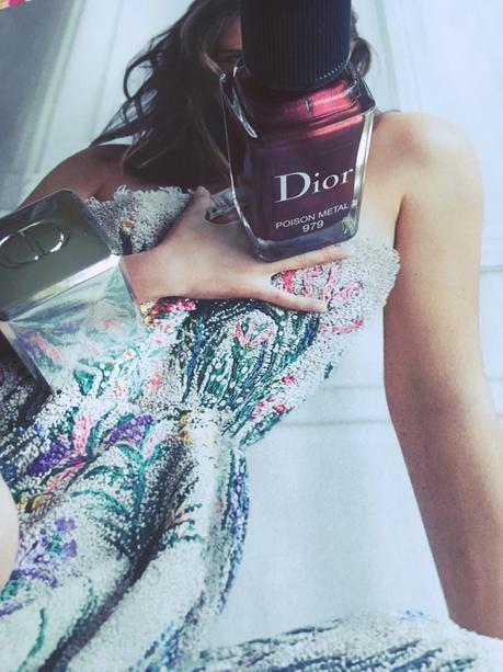 |BEAUTE| Le vernis violet métallique POISON METAL de DIOR