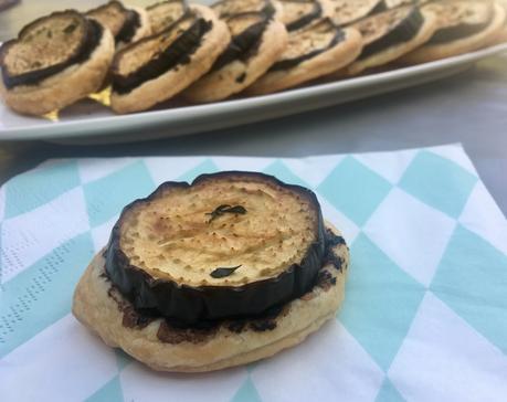 Feuilletés aubergine et tapenade ♨︎