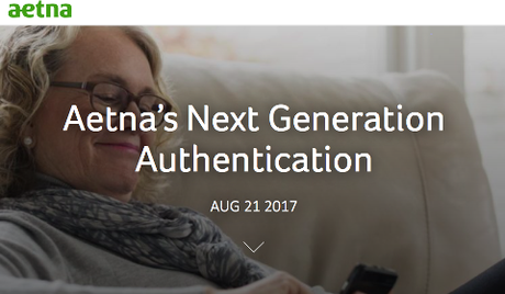 Aetna's Next Generation Authentication